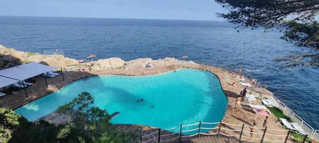 Capsasalbegur74 Terraza Sobre Mar Piscina Del Mar Lejlighed Eksteriør billede